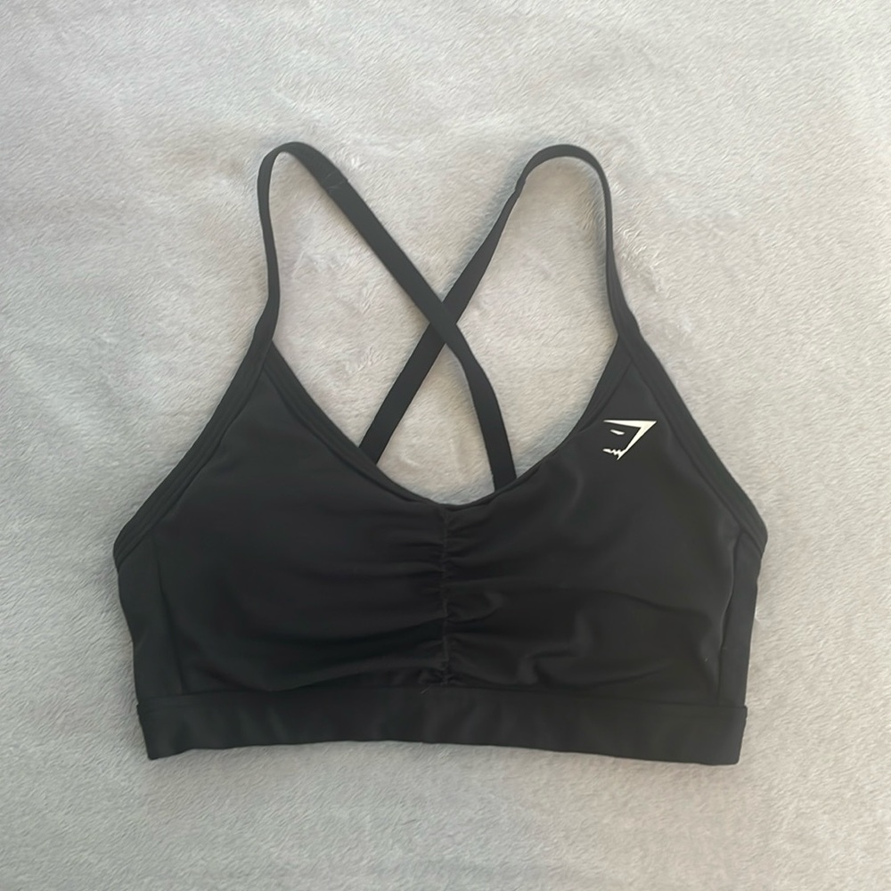 Gymshark ruched sports bra